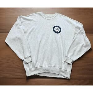 Vintage SOFFE USN Navy Chief Petty Officer size XL Gray Sweatshirt Made in USA
